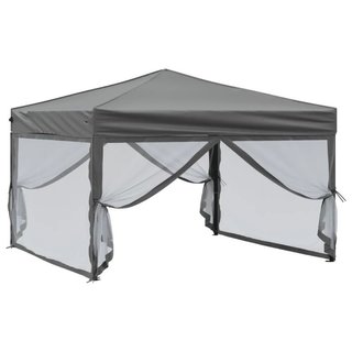 Cortina para Fiestas antracita plegable con Parede