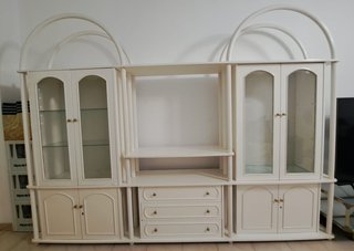 Mueble de Salón con Vitrinas