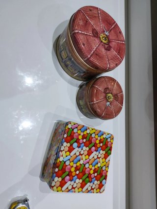 Set de 3 Cajas Metálicas