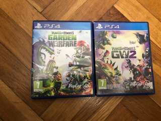 Pack Plants vs. Zombies Garden Warfare 1 y 2 PS4