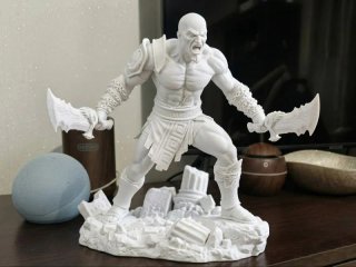 Figura 3D de Kratos