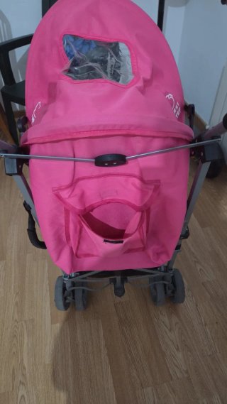 Silla de paseo color rosa