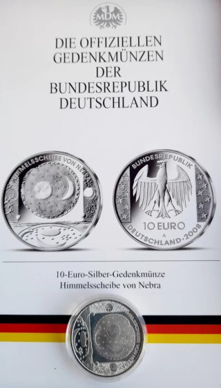 Moneda de Plata 10 Euro Alemania 2008