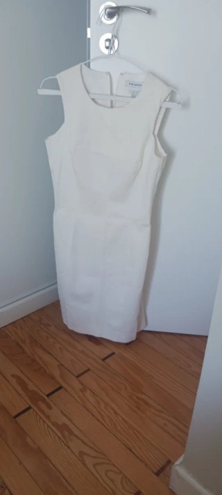 Vestido Blanco Piqué Pedro del Hierro