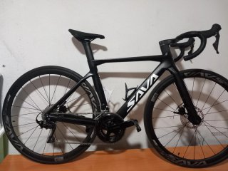 Bicicleta de Carretera Carbono Talla 47