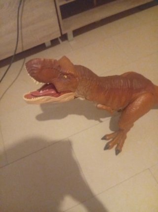 Muñeco T-rex articulable de 1 metro
