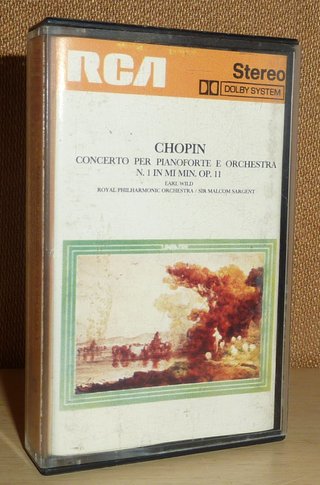 Musicassetta Chopin Concerto N. 1 RCA