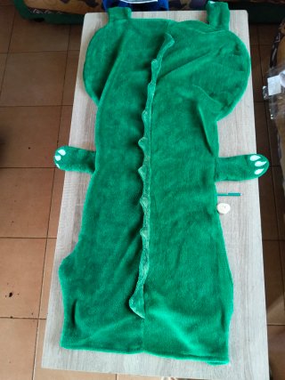 Saco manta Infantil cocodrilo