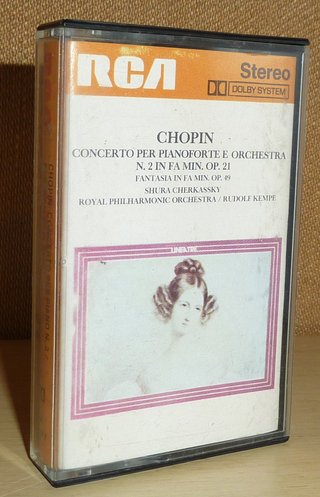 Musicassetta Chopin - Shura Cherkassky - RCA