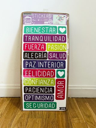 Vinili Decorativi per Parete con Frasi Positive