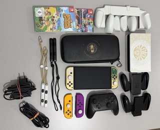 Nintendo Switch OLED Zelda Edition + Accessori