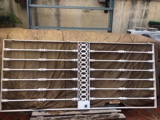 Reja de Seguridad de Hierro Macizo