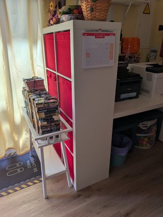 Estantería y Mesa Ikea Blancas