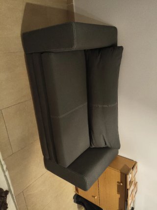 Sofá cama Askeby gris