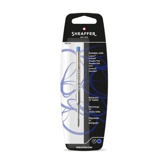 Recambio Bolígrafo Sheaffer Azul Fino 12 Uds