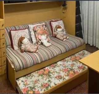 Cama nido de madera