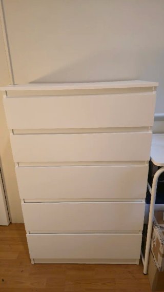 Cómoda cajonera Ikea 5 Cajones Blanca
