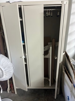 Armario para exterior beige