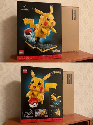 LEGO Pokémon Pikachu e Poké Ball