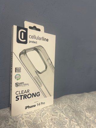 Funda Cellularline Clear Strong iPhone 14 Pro