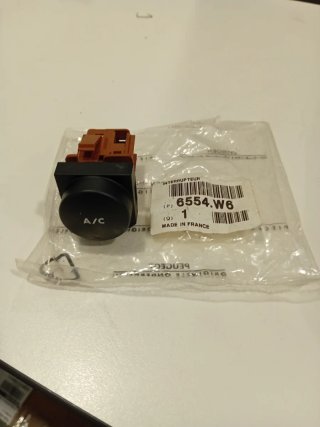 Interruptor A/C Peugeot 6554.W6Partner Fase 2.
