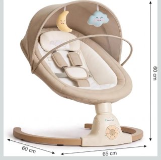 Silla Mecedora Eléctrica BEBE2LUXE Ava