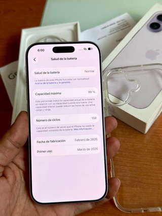 iPhone 17 256Gb 99% BATERÍA FACTURA