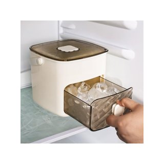 Máquina de Hielo con Bandejas y Almacenamiento