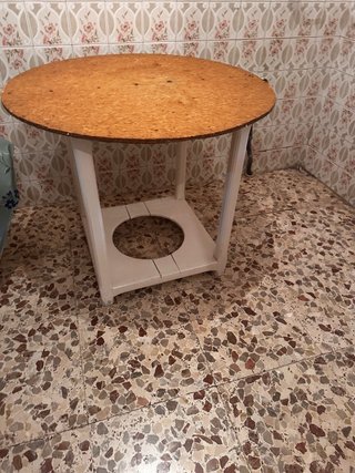 Mesa Camilla de Madera con Espacio para Brasero