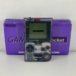 Game Boy Pocket Clear Transparente Purple Nintendo