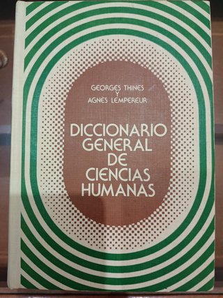 Diccionario general de las ciencias humanas