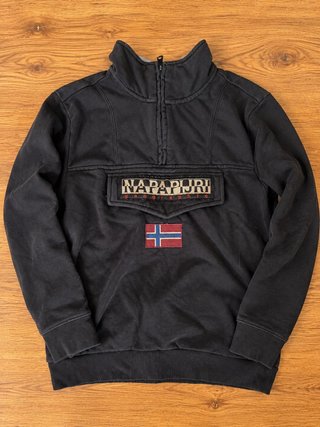 Sudadera Napapijri Geographic Negra