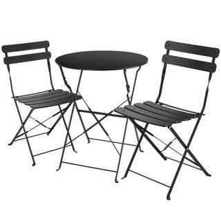 Conjunto mesa de bistrot Frieda, plegable para 2 p