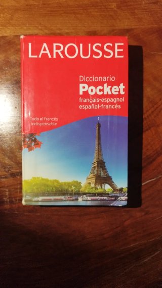Larousse diccionario pocket español-francés, fr...