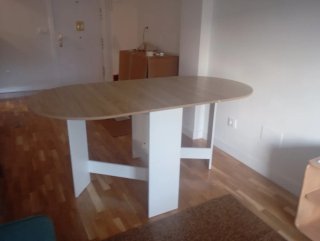 Mesa de comedor plegable