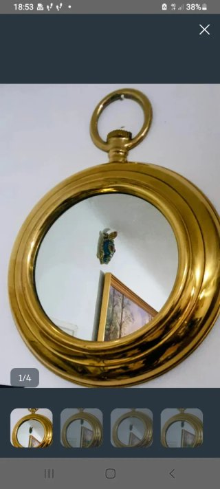 Espejo de Pared Redondo Estilo Reloj