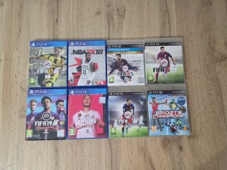 Lote 8 Giochi PS3 e PS4 Sport