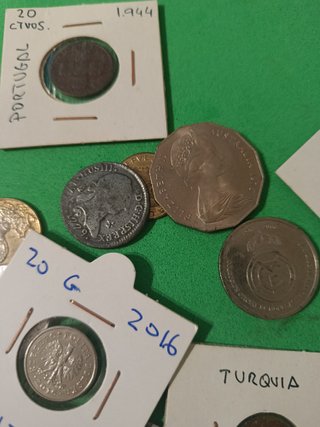Lote de monedas tokens y mas