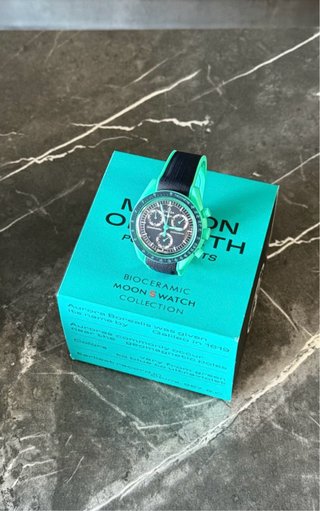 Reloj Omega MoonSwatch Turquesa