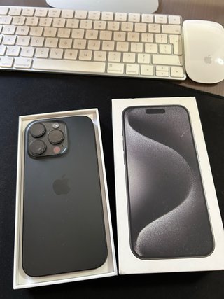 iPhone 15 Pro Negro • Perfecto estado