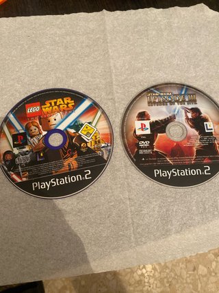 Lote 2 Juegos Star Wars PS2
