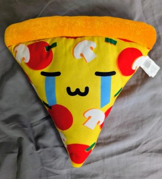 Cojín Peluche Pizza Kawaii Cute Linda Divertida