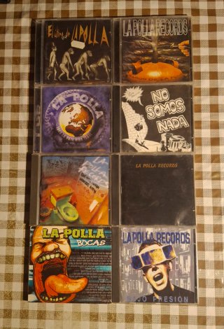 Lote 8 CDs La Polla Records