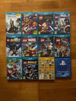 Juegos para consola Wii U