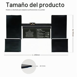 Batería MacBook 12 Retina A1534 A1527 A1705
