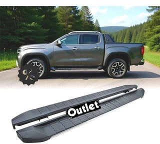 EV ESTRIBERAS ESTRIBOS VOLKSWAGEN VW AMAROK 10- NEGRO C01157