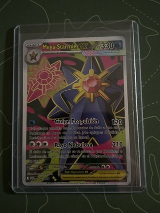 Carta Pokémon Mega-Starmie ex español 102/088