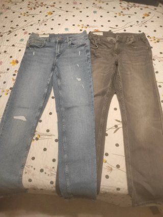 Confezione di 2 pantaloni per bambini, taglia 13-14 anni, Zara