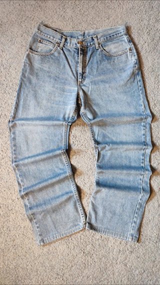 Jeans Lee Vintage Blu