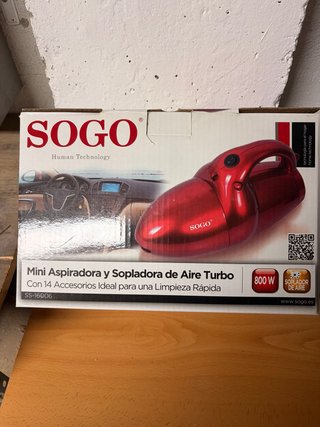Mini Aspiradora y Sopladora SOGO 800W